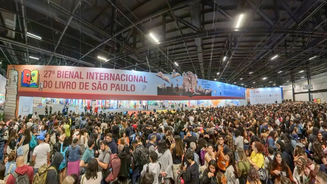 Estuvimos en la 27ª  Bienal do Livro de São Paulo.