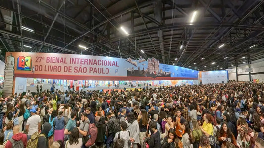 Estuvimos en la 27ª  Bienal do Livro de São Paulo.